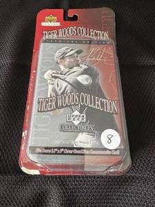 lot 8 image: Tiger Woods 2001 Upper Deck Premier Edition 25 cards sealed collection