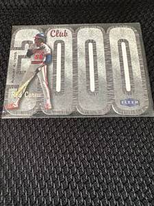 lot 27 image: Rod Carew 2000 Fleer 3000 Club