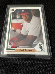 lot 29 image: Frank Thomas 1991 Upper Deck #246
