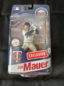 lot 31 image: Joe Mauer 2011 Action Figure Exclusive #27 Sealed