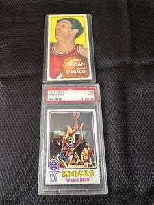 lot 41 image: LOT of (2) Sloan  Reed Topps assorted cards
