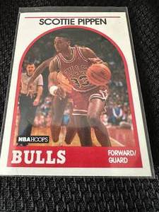 lot 53 image: Scottie Pippen 1989 NBA Hoops #244