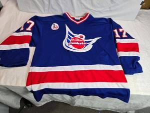 lot 240 image: XL Size Mid Wisconsin Saints Hockey Jersey