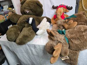 lot 244 image: Large Assorted Plush Toys
