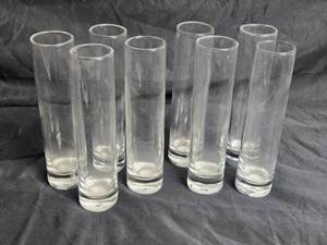 lot 71 image: Set of 8 Libbey Clear Glasses