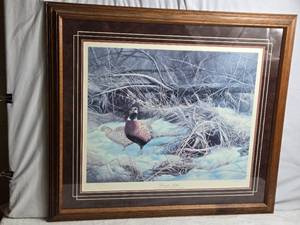 lot 169 image: Framed December Shelter Limited Edition Print by Charlotte Edwards Signed and Numbered 13661600