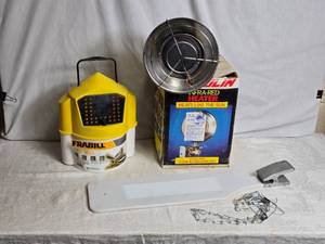 lot 187 image: Frabill Aqua-Troll, Infrared Heater, Fish Cleaning Board