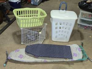 lot 223 image: Ironing Boards, Laundry and Household Items
