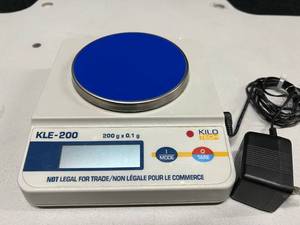 MSRP $200 Kilotech KLE-200 200 Gram Digital Measuring Scale - Good Working Condition