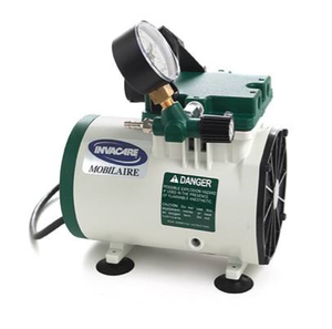 MSRP $400 Invacare MobilAire PSI Compressor -&nbspOperating Pressure 7 LPM Pressure Range 0-50 PSI Electrical Requirements 115 VAC, 60 Hz, 18 hp Pole Motor -In Great Working Condition