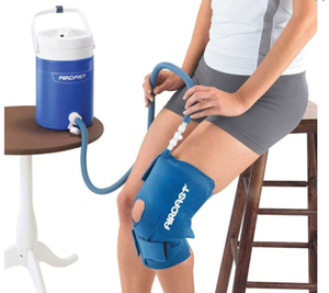 Aircast CryoCuff Cold Compression Therapy with Cooler and A Couple Different Cuffs - For Cooling Of Joints - In Good Condition