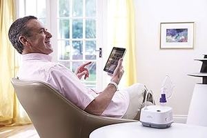 NEW IN BOX Philips Respironics InnoSpire Essence Aerosol Delivery System Compressor Nebulizer System &amp Used Pulse Oximeter - In Great Working Condition