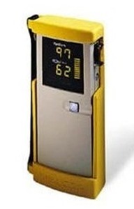 MSRP $800 Nellcor N-20 Handheld Portable Pulse Oximeter With Boot &amp Sensor - In Great Working Condition
