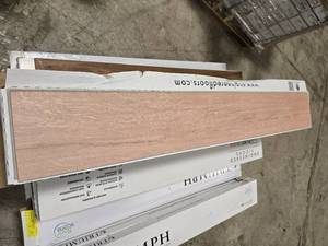 6 boxes Luxury Vinyl Plank Waterproof Approx. 132sq.ft.