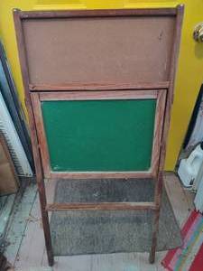 lot 12 image: Vintage Chalkboard
