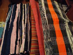 lot 47 image: Assorted Rag Rugs