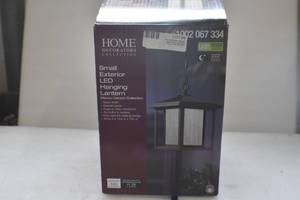 lot 4 image: Small Exterior LED Hanging Lantern