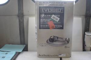 lot 9 image: All Metal Dryer Hook Up Kit