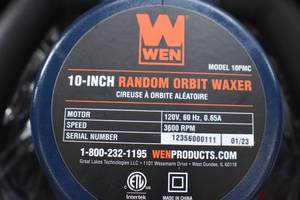 lot 25 image: WEN 10PMC 10-inch Random Orbit Waxer  Polisher Kit