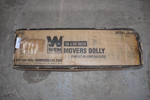 lot 28 image: WEN 721830 1320-Pound Capacity 18-by-30-Inch Hardwood Movers Dolly, 2-Pack