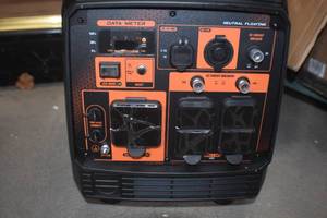lot 66 image: WEN 56477i Quiet and Lightweight 4800-Watt RV-Ready Portable Inverter Generator with Fuel Shut Off
