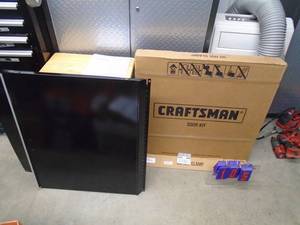 New in box Craftsman door kit for work bench. As shown.