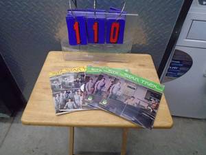 Qty of 5 vintage Star Trek audio records. As shown.