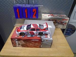 New in box Dale JR 124 action die cast car. As shown.