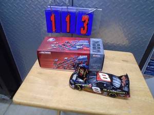 Dale JR Budweiser 124 diecast car. New in box. As shown.