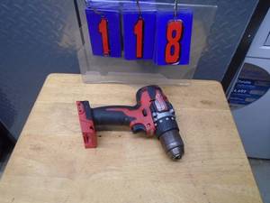 Milwaukee M18 cordless drill. Variable speed. Tool only. Not able to fully test. As shown.
