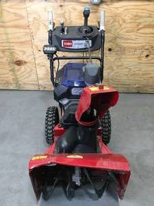 Non-Working Toro Power Max E 60V 24-inch Two-Stage Cordless Electric Snow Blower Model # 39924 - Tool Only