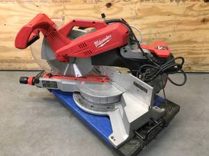 Milwaukee 12 Dual-Bevel Sliding Compound Miter Saw Model # 6955-20
