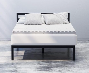 ZINUS 2 Inch Copper Cooling Memory Foam Mattress Topper with Airflow Size Twin 02282515.29