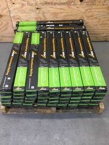 PEAK- Pallet of 59 - 6 Black Aluminum Deck Railing Stair Picket and Spacer Kits Model # 50261 (Retail value of $5007.92)
