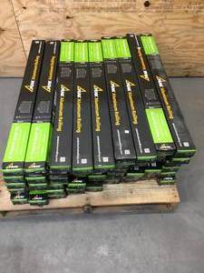 PEAK Lot of 54 - 6 ft. Black Aluminum Deck Railing Picket and Spacer Kits for 42 in. high system Model # 50211 (Retail value of $4,583.52)