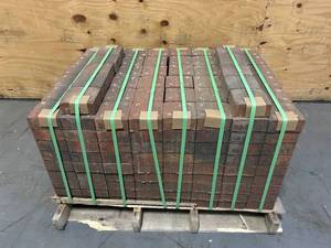 ANCHOR Pallet of 442- 5.5 in. x 5.5 in. Autumn Blend Dutch Cobble Concrete Pavers
