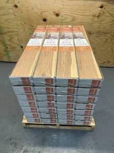 PERGO Lot of 28 Cases of- Outlast Arden Blonde Hickory 12 mm T x 6.1 in. W Waterproof Laminate Wood Flooring (16.12 sqftcase) (Total of 451.36 sq.ft.)