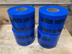 EMPIRE LEVEL Case of 4 Rolls of- SHIELDTEC Standard Non Detectable Tape Water Line (6 x 1000 per roll)