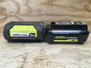 Lot of 2 - Nono-Working Ryobi Batteries