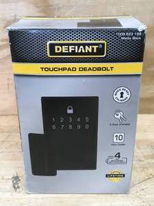 Defiant Brand Touchpad Deadbolt