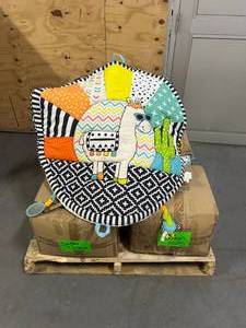 SASSY Pallet of Approximately 32- 36 in. x 36 in. Baby Play Mats