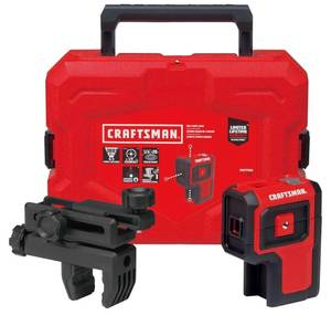 CRAFTSMAN Stud Finder, 3 Spot Laser, 100 ft Range, Batteries Included (02202530)
