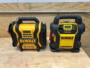 DEWALT Lot of 2- Jump Starter Packs (for parts or repair)