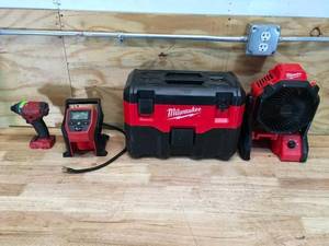 Lot of non-working Milwaukee Tools