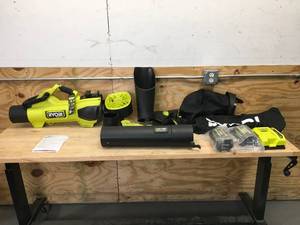 Non-Working Ryobi 40V HP BRUSHLESS 600 CFM BLOWERVACUUM KIT Model # RY40415VNM