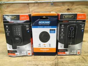 Lot of Different Deadbolts
