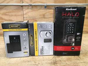 Lot of Assorted Deadbolts