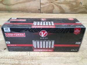 Craftsman 12 Drive Metric Deep Socket Set Model # CMMT17595V 02202518