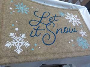 2 ft x 3 ft Let It Snow Floor Mat- ...