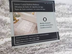 Luxury Cotton Fashion Bath Mat 24 x...